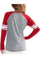 Cincinnati Reds Womens Grey Franchise LS Tee