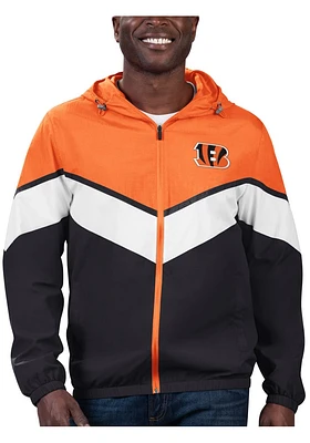 Cincinnati Bengals Mens Black Layup Light Weight Jacket