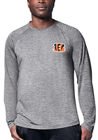 MSX by Michael Strahan Cincinnati Bengals Black Completion Long Sleeve T-Shirt