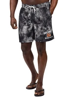 Cincinnati Bengals Mens Black Change Up Swim Trunks