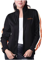 Cincinnati Bengals Womens Black Rebel Long Sleeve Track Jacket