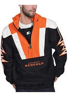 Starter Cincinnati Bengals Mens Black Shockwave Pullover Jackets