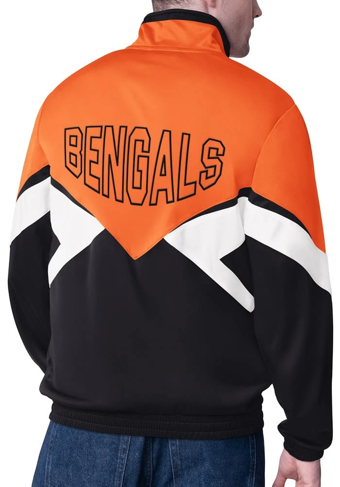 Starter Cincinnati Bengals Mens Black Rush Track Jacket