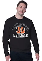 MSX by Michael Strahan Cincinnati Bengals Mens Black Warrior Long Sleeve Sweatshirt