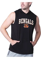 MSX by Michael Strahan Cincinnati Bengals Black Action Short Sleeve Hoods