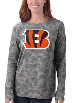 MSX Cincinnati Bengals Womens Black Sharon Long Sleeve T-Shirt