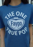 The Mitten State Michigan Blue Faygo Short Sleeve Fashion T Shirt