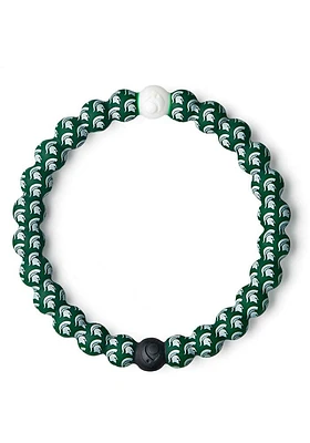 Michigan State Spartans Repeat Logo Mens Bracelet