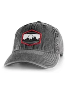 St Louis Heavy Unstructured Adjustable Hat - Grey