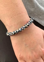 Pittsburgh Steelers Repeat Logo Lokai Gameday Mens Bracelet
