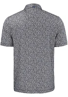 Cutter and Buck Ohio State Buckeyes Mens Black 2024 Football National Champion Pike Flora Short Sl..