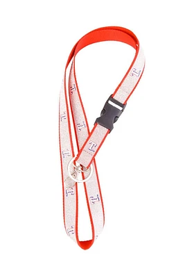 Texas Rangers Sparkle Lanyard - Red