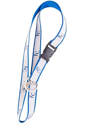 Kansas City Royals Sparkle Lanyard - Grey