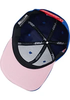 Pro Standard Detroit Pistons Blue Double Front Mens Snapback Hat