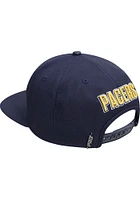 Pro Standard Indiana Pacers Navy Blue Club Logo Mens Snapback Hat
