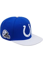 Pro Standard Indianapolis Colts Blue Multi Team Mens Snapback Hat