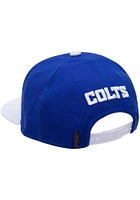 Pro Standard Indianapolis Colts Blue Multi Team Mens Snapback Hat