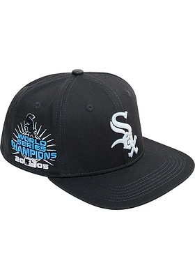 Pro Standard Chicago White Sox World Series Side Patch Mens Snapback Hat