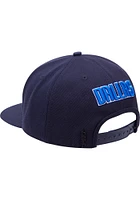 Pro Standard Dallas Mavericks Navy Blue Logo Mens Snapback Hat