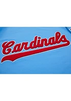 Pro Standard St Louis Cardinals Light Blue Classic Chenille Short Sleeve Fashion T Shirt