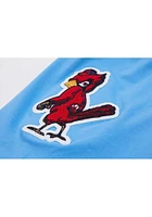 Pro Standard St Louis Cardinals Light Blue Classic Chenille Short Sleeve Fashion T Shirt