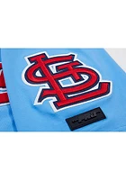 Pro Standard St Louis Cardinals Light Blue Classic Chenille Short Sleeve Fashion T Shirt