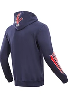 Pro Standard St Louis Cardinals Mens Navy Blue Classic Bristle Fashion Hood