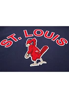 Pro Standard St Louis Cardinals Mens Navy Blue Classic Bristle Fashion Hood