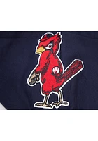 Pro Standard St Louis Cardinals Mens Navy Blue Classic Bristle Fashion Hood
