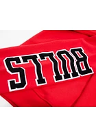 Pro Standard Chicago Bulls Mens Red Classic Bristle Fashion Hood