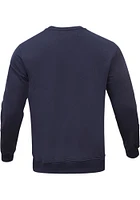 Pro Standard Dallas Mavericks Mens Navy Blue Classic Bristle Long Sleeve Fashion Sweatshirt