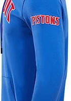 Pro Standard Detroit Pistons Mens Blue Classic Bristle Fashion Hood