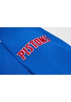 Pro Standard Detroit Pistons Mens Blue Classic Bristle Fashion Hood