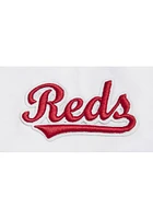 Pro Standard Cincinnati Reds Womens White Script Tail Short Sleeve T-Shirt