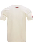 Pro Standard Cincinnati Reds White Triple Tonal Short Sleeve Fashion T Shirt