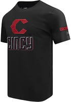 Pro Standard Cincinnati Reds Black City Connect Short Sleeve Fashion T Shirt