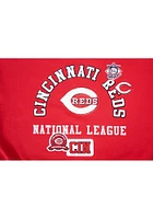 Pro Standard Cincinnati Reds Womens Red Area Code Crew Sweatshirt