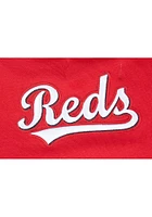 Pro Standard Cincinnati Reds Womens Red Area Code Crew Sweatshirt