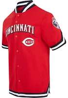 Pro Standard Cincinnati Reds Mens Red Classic Warm Up Jersey