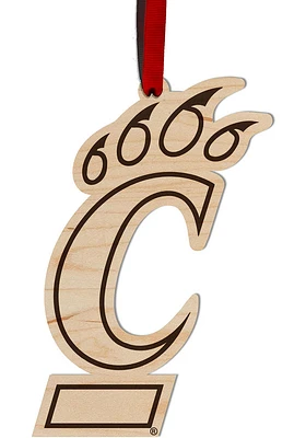 Cincinnati Bearcats Maple Ornament