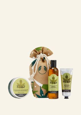 Hydrating & Protecting Hemp Gift Set | Bath and Body Gifts