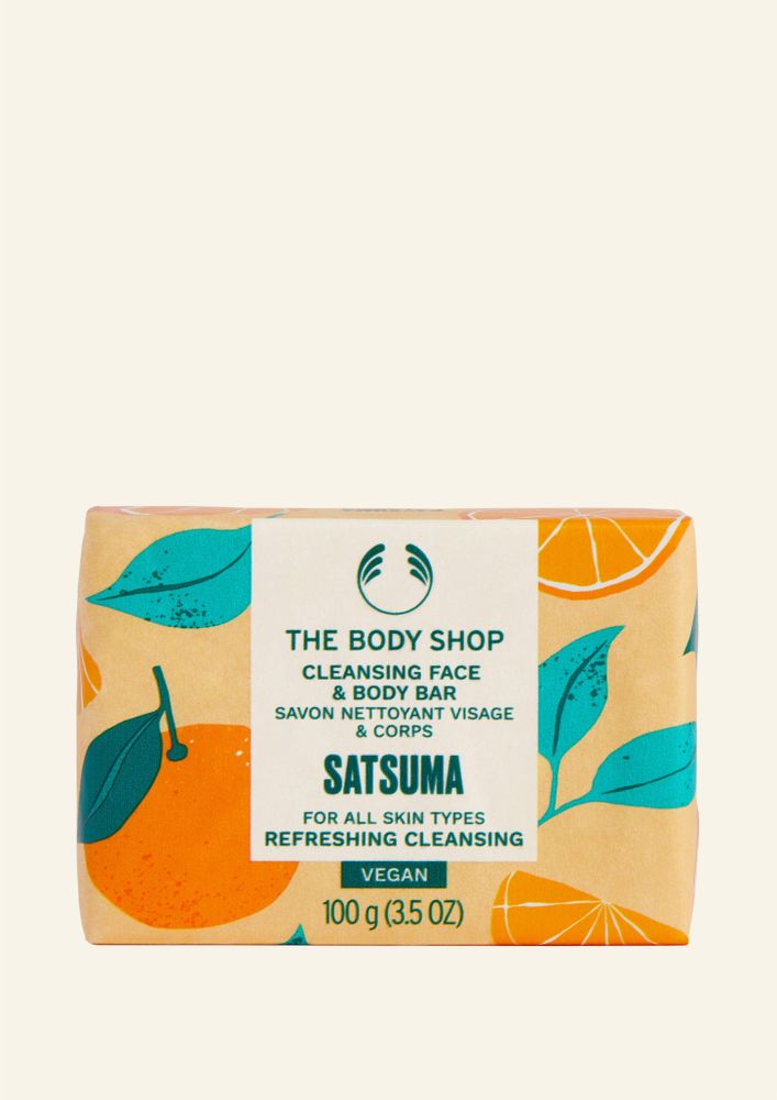 Satsuma Cleansing Face & Body Bar | Satsuma