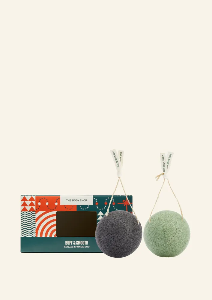 Buff & Smooth Konjac Sponge Duo