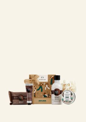 Creamy & Dreamy Coconut Essentials Gift Set | Bath and Body gifts