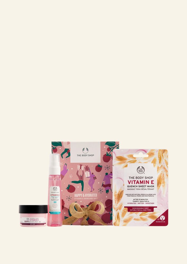 Happy & Hydrated Vitamin E Skincare Gift Set | View All Gifts