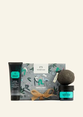 Pamper & Purify Himalayan Charcoal Skincare Gift Set | Skincare Gifts
