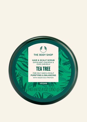 Tea Tree Purifying & Balancing Hair & Scalp Scrub  | Hair Styling