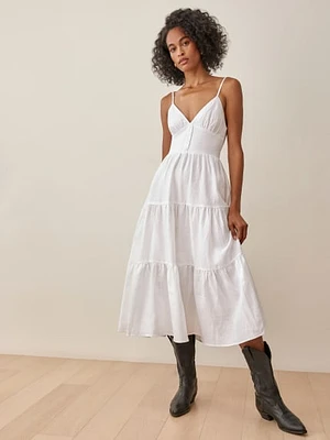 Adria Linen Dress