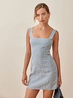 Brigitte Linen Dress