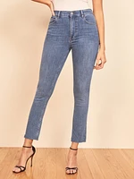 Harper High Rise Skinny Cropped Jeans